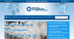 Desktop Screenshot of dtrophees.com